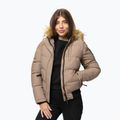 Women's winter jacket Pitbull Azalea Quilted Hooded dark san 4