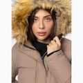 Women's winter jacket Pitbull Azalea Quilted Hooded dark san 6