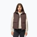 Women's gilet Pitbull Harriet Padded dark chocolate 4