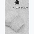 Men's sweatshirt Pitbull So Cal Crewneck grey/melange 8