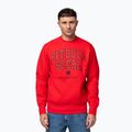 Men's sweatshirt Pitbull So Cal Crewneck fluo/red