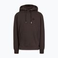 Men's sweatshirt Pitbull Small Logo Hooded dark chocolate