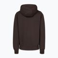 Men's sweatshirt Pitbull Small Logo Hooded dark chocolate 2