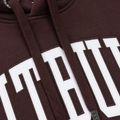 Men's sweatshirt Pitbull Norton Hooded dark burgundy 6