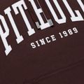 Men's sweatshirt Pitbull Norton Hooded dark burgundy 7