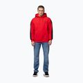 Men's sweatshirt Pitbull San Diego Ca Hooded red 2