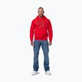 Men's sweatshirt Pitbull So Cal Hooded fluo/red 2