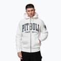 Men's sweatshirt Pitbull Norton Hooded Zip off white