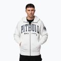 Men's sweatshirt Pitbull Norton Hooded Zip off white 4