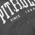 Men's sweatshirt Pitbull Norton Hooded Zip graphite 9