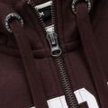 Men's sweatshirt Pitbull Norton Hooded Zip dark burgundy 7