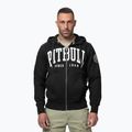 Men's sweatshirt Pitbull Norton Hooded Zip black