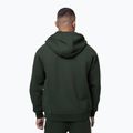 Men's sweatshirt Pitbull San Diego Ca Hooded Zip dark green 3