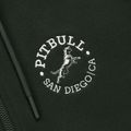 Men's sweatshirt Pitbull San Diego Ca Hooded Zip dark green 9
