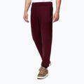 Men's trousers Pitbull Hilltop Track Hatton burgundy 4