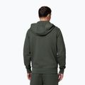Men's sweatshirt Pitbull Sampson Hooded Zip Sweatshirt old green 3