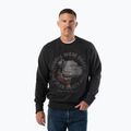 Men's sweatshirt Pitbull Strenght & Respect Crewneck washed dark graphite