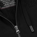 Men's sweatshirt Pitbull Ruffin Detroit Hooded Zip black/black 9
