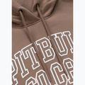 Women's sweatshirt Pitbull Fiora Hooded chocolate mousse 7