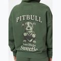 Women's sweatshirt Pitbull Sweetie Hooded Zip sage green 5