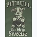 Women's sweatshirt Pitbull Sweetie Hooded Zip sage green 10