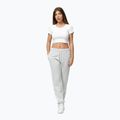 Women's trousers Pitbull Lovia white stone 2