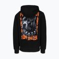 Men's sweatshirt Pitbull Blacky Hooded black 5