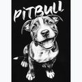 Women's sweatshirt Pitbull Puppy 2 Hooded black 4