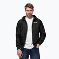 Men's jacket Pitbull Athletic Logo Nylon Hooded black