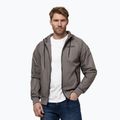 Men's jacket Pitbull Athletic Logo Nylon Hooded taupe