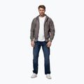 Men's jacket Pitbull Athletic Logo Nylon Hooded taupe 2