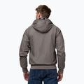 Men's jacket Pitbull Athletic Logo Nylon Hooded taupe 3
