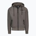 Men's jacket Pitbull Athletic Logo Nylon Hooded taupe 5