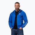 Men's jacket Pitbull Athletic Tape Nylon Hooded electric blue