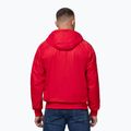 Men's jacket Pitbull Athletic Tape Nylon Hooded red 3