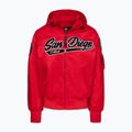 Men's jacket Pitbull Aero Flight Hooded fluo/red 5