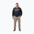 Men's jacket Pitbull Mason San Diego Baseball Hooded dark navy/beige 3