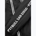 Women's jacket Pitbull Aaricia Stripes Nylon Hooded black 8