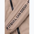 Women's jacket Pitbull Aaricia Stripes Nylon Hooded dark sand 8