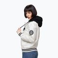 Women's jacket Pitbull Angela San Diego Hooded Varsity off white 4