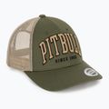 Men's baseball cap Pitbull Mesh "Pitbull Norton" Trucker Low Profile green