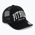 Men's baseball cap Pitbull Mesh "Pitbull Norton" Trucker Low Profile black/black