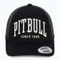 Men's baseball cap Pitbull Mesh "Pitbull Norton" Trucker Low Profile black/black 2