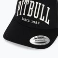 Men's baseball cap Pitbull Mesh "Pitbull Norton" Trucker Low Profile black/black 3