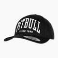 Men's baseball cap Pitbull Mesh "Pitbull Norton" Trucker Low Profile black/black