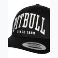 Men's baseball cap Pitbull Mesh "Pitbull Norton" Trucker Low Profile black/black 3