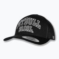 Men's baseball cap Pitbull "SO.CAL.” Retro Trucker black/black/white