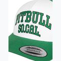 Men's baseball cap Pitbull "SO.CAL." Retro Trucker green/white 3