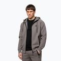 Men's sweatshirt Pitbull Dogwood Hooded Zip Sweatshirt taupe 4