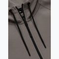 Men's sweatshirt Pitbull Dogwood Hooded Zip Sweatshirt taupe 7
